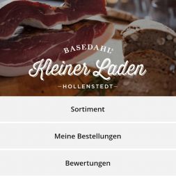 Mit unserer Vorbestell-App ganz unkompliziert im KLEINEN LADEN einkaufen!