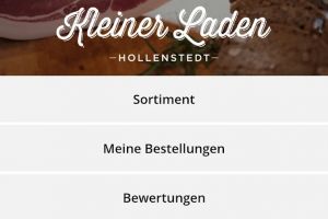 Mit unserer Vorbestell-App ganz unkompliziert im KLEINEN LADEN einkaufen!